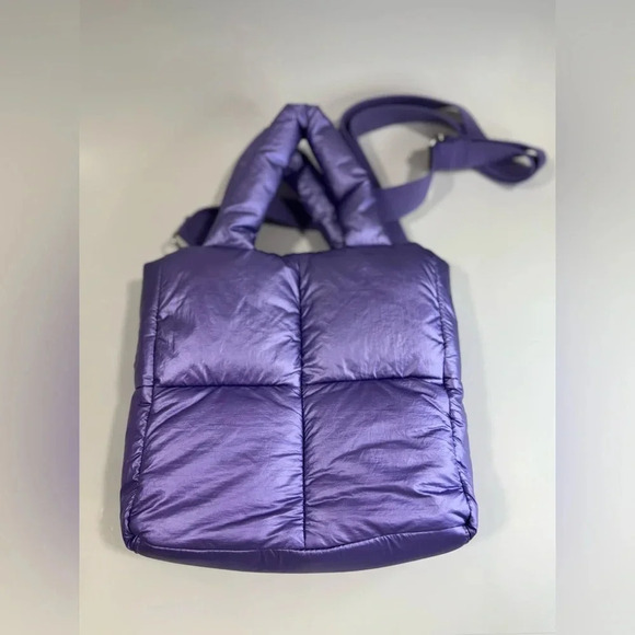 Millie Quilted Puffy Mini Tote Bag EUC - Picture 3 of 10